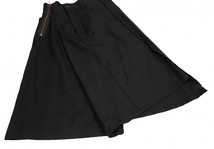 ジュンヤワタナベ コムデギャルソン ウール再構築デザインスカート 黒S 【レディース】_画像7