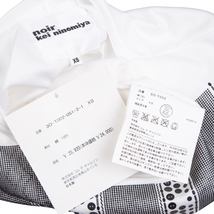 ノアール ケイ ニノミヤnoir kei ninomiya グラフィックプリントTシャツ 白XS 【レディース】_画像10