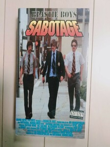 ★美品　ビースティボーイズ　サボタージュ　VHSビデオ　BEASTIE BOYS　スパイクジョーンズ監督作品　タワレコ購入　1994年当時物　美品