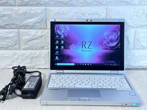 【★2017年モデル 超美品】 Panasonic Let's note CF-RZ6RDRVS /Core i5-7Y57/8GBメモリ＋256GB・SSD