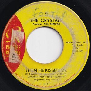 Crystals Then He Kissed Me / Brother Julius Philles US 115 204415 R&B R&R レコード 7インチ 45