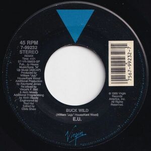 E.U. Buck Wild (7 Remix) / Express Virgin US 7-99232 204441 HIP HOP R&B レコード 7インチ 45