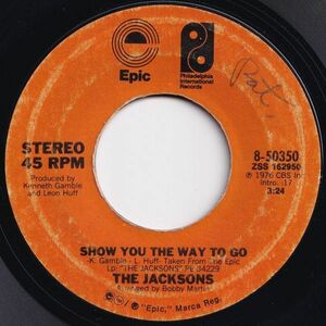 Jacksons Show You The Way To Go / Blues Away Epic US 8-50350 204599 SOUL DISCO ソウル ディスコ レコード 7インチ 45