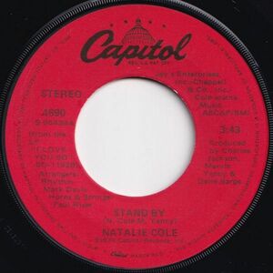 Natalie Cole Stand By / Who Will Carry On Capitol US 4690 204661 SOUL DISCO ソウル ディスコ レコード 7インチ 45