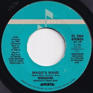 Whodini Magic's Wand / It's All In Mr. Magic's Wand Jive US VS 2004 204697 HIP HOP R&B レコード 7インチ 45