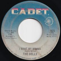 Dells Always Together / I Want My Momma Cadet US 5621 204794 SOUL ソウル レコード 7インチ 45_画像2