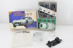 [MQM33]未組立 Nichimo ニチモ 1/24 TOYOTA 2000GT 前期型 MF10 1967~ 1970 トヨタ プラモデル 乗用車 車 箱付き 国産旧車