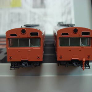 TOMIX(トミックス)製/（品番98370・98372・9316）国鉄103系通勤電車（初期型非冷房車・オレンジ）基本Aセット+増結+サハ/合計6両セットの画像4