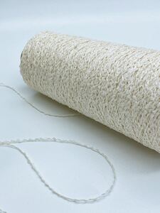 抄繊糸使用のモールヤーン 100g【検索】天然繊維 日本製 ハンドメイド ファンシーヤーン 手芸糸 引き揃え 織糸 編み糸 手織 手編 さをり織