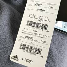 adidas CLIMAPROOF WIND アディダス メンズ 新品タグ付き ナイロン裏フリース(ボア)コート/ベンチコート ロゴ刺繍入り size L_画像9