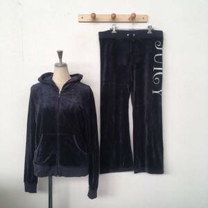  Juicy Couture velour top and bottom set size XL