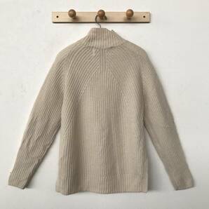 HAMILTON LAMBSWOOL×UNITED ARROWS ハミルトンラムズウール×ユナイテッドアローズ レディース ハイネックニット 良品 size Lの画像2