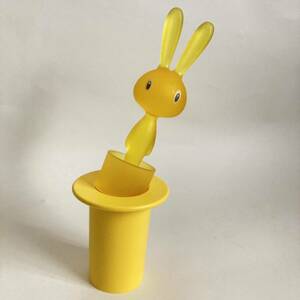 ALESSI アレッシー うさぎ つまようじ入れ Magic Bunny マジックバニー イエロー アレッシィ おしゃれ雑貨 キッチン雑貨 アレッシィ