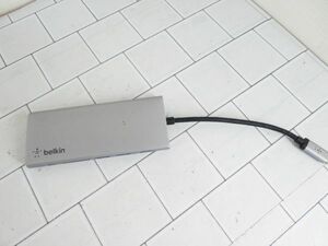 Belkin ベルキン F4U092 USB-C マルチメディアハブ 動作未チェック