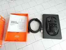 steelseries AEROX3 wireless ワイヤレス ゲーミングマウス 状態良好 説明文必読願います！_画像2