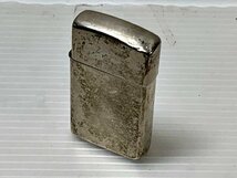 ジャンク扱い！！　ZIPPO 　ジッポー　 オイルライター　2002　スターリングシルバー　 STERLING 　_画像2