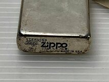 ジャンク扱い！！　ZIPPO 　ジッポー　 オイルライター　2002　スターリングシルバー　 STERLING 　_画像8