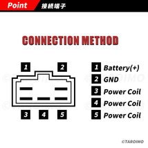 スズキ アドレス レギュレーター V125 V125G CF4EA K9 V125S CF4MA 社外品 汎用 カスタム パーツ 部品 修理 交換 バイク ライト エンジン_画像6