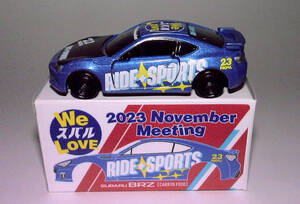 新品【KahLA】2023 November Meeting SUBARU BRZ CARBON FOOD