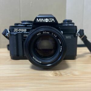 MINOLTA X-700 / MD 50mm 1：1.4 一眼レフカメラ ミノルタ