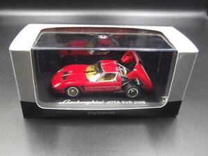 京商　1/43　Lamborghini JOTA SVR 2008 (Red/Gold) ランボルギーニイオタSVR 2008 レッド/ゴールド（03201RG）　KYOSHO