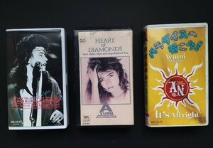 中村あゆみ ビデオクリップ VHS