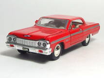 ■SUNNYSIDE サニーサイド SS5724 1964 CHEVROLET IMPALA シボレー インパラ プルバック ミニカー 14cm■_画像1