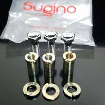 スギノ 3アーム用　FIXボルト＆ナット＋ワッシャのセット　未使用品　Sugino 3arm fix bolt&nut 　杉野　　_画像2