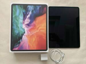 難あり　美品　Apple　アップル　iPad Pro　MXAT2J/A　256GB　12.9インチ　第4世代　Wi-Fi　スペースグレイ　初期化済み