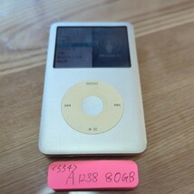 〈554〉iPod classic 第6世代 A1238 80GB 本体のみ中古　_画像1
