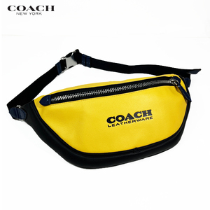 COACH Coach men's shoulder bag Cross body bag Lee g belt bag color block C5343 new work new goods limitation sale 