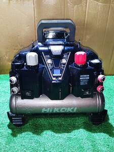 【中古品】日立☆Hikoki★エアーコンプレッサー☆EC1245H3○満タンまで約6分00