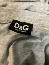 ドルチェ＆ガッバーナ　D＆G 半袖Tシャツ　カットソー　グレー　サイズL_画像9