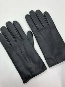 未使用　MEROLA メローラ 黒 グローブ 革手袋 カシミア　レザーグローブ サイズ8