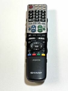 SHARP リモコン GA696WJSA 動作品