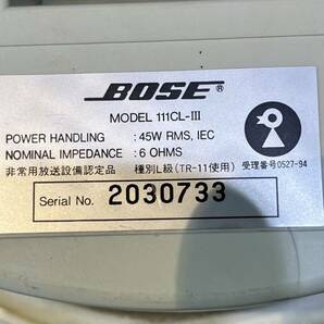 111002BOSE 111CL-Ⅲ 天井埋め込み型 スピーカー 2個セット佐の画像4