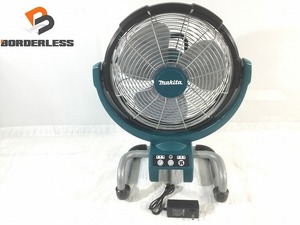 ☆比較的綺麗です☆makita マキタ 14.4V 18V 充電式産業扇 CF300D ファン 扇風機 ACアダプター付 80521