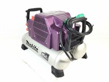 ☆中古品☆makita マキタ 高圧/常圧 エアコンプレッサ AC462XG タンク容量16L エアーコンプレッサー エア工具 82294_画像5