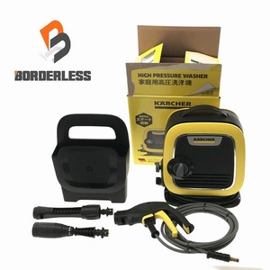 ☆美品☆KARCHER ケルヒャー 家庭用高圧洗浄機 K Mini 1.600-050.0 50Hz-60Hz 100V 洗車 掃除 81348