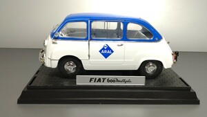 絶版希少 MINI MINIERA　1/18 フィアット FIAT 600D ムルティプラ Multipla ミニカー