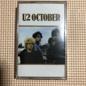 U2 OCTOBER 輸入盤カセットテープ▲【未開封新品】