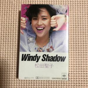 松田聖子　Window Shadow 国内盤カセットテープ★