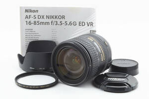 【極上美品】ニコンNikon AF-S DX NIKKOR 16-85mm f3.5-5.6G ED VR #2014312