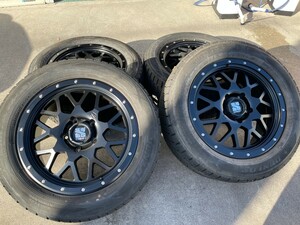 送料無料！XTREME-J 20×8.5J 5H150 ＋45ダンロップWINTER MAXX スタッドレス285/50R20 ランクル200