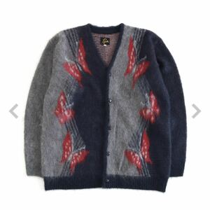 22AW Needles　Mohair Cardigan Papillon-Navy ニードルス　モヘアカーディガン　パピヨン ネイビー　XL