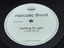 Narcotic Thrust / Waiting For You 12inch レコード free2air Recordings 2005年 F_画像2