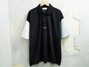 美品 XL サイズ WIND AND SEA POLO SHIRT ポロシャツ ロゴ 黒 ブラック BLACK WDS ウィンダンシー F