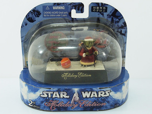 新品 未開封 STAR WARS HOLIDAY EDITION YODA ヨーダ 2003 フィギュア ホリデーエディション クリスマス Hasbro スターウォーズ F