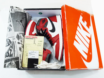 美品 26.5cm NIKE AIR JORDAN 1 RETRO HIGH OG LOST ＆ FOUND CHICAGO エアジョーダン1 ロストファウンド シカゴ 8.5 ナイキ DZ5485-612 F_画像10