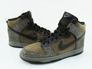 26cm 2004年 NIKE DUNK HIGH PREMIUM SAFARI ダンク ハイ サファリ HI SABLE GREEN ナイキ US8 306968-201 F